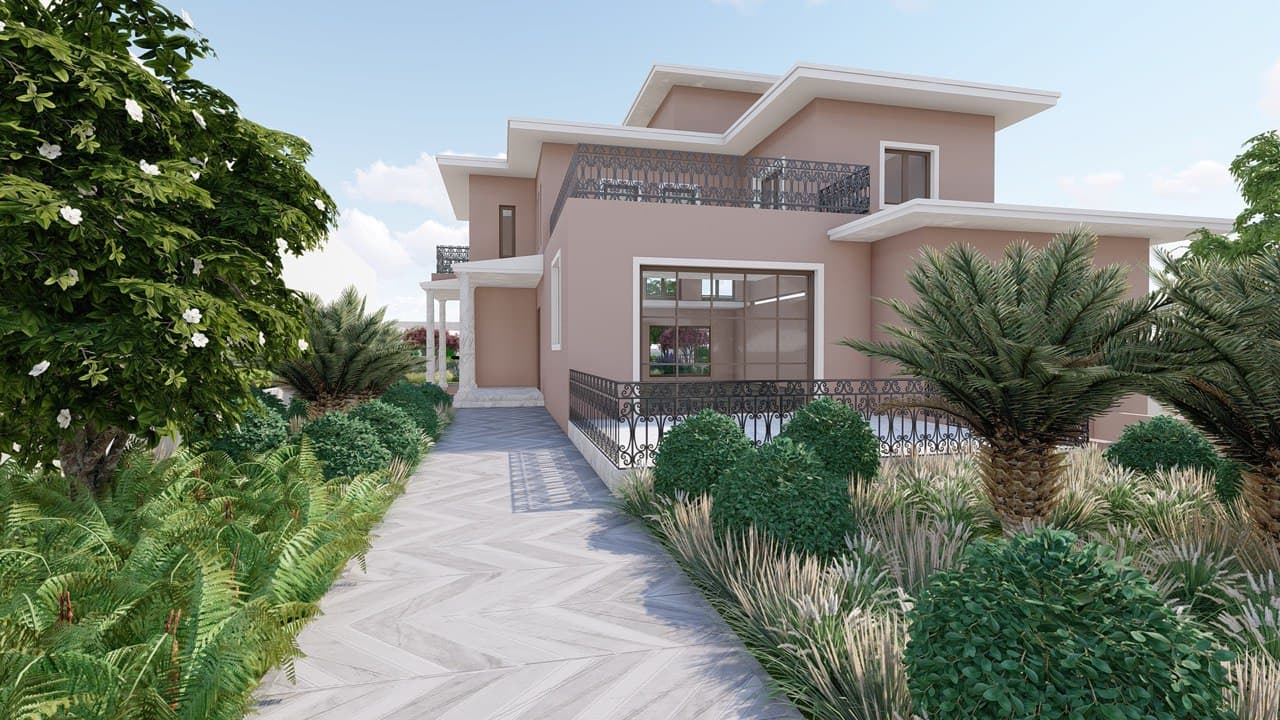 Family Garden in Glyfada